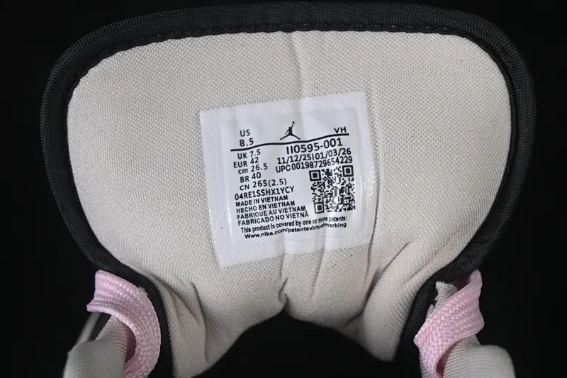 All categories Air Jordan Jordan series basketball shoes Air Jordan 1 Low Air Jordan 1 Low AJ1 Joe 1 burst pattern black and white low-top retro culture basketball shoes II0595-001